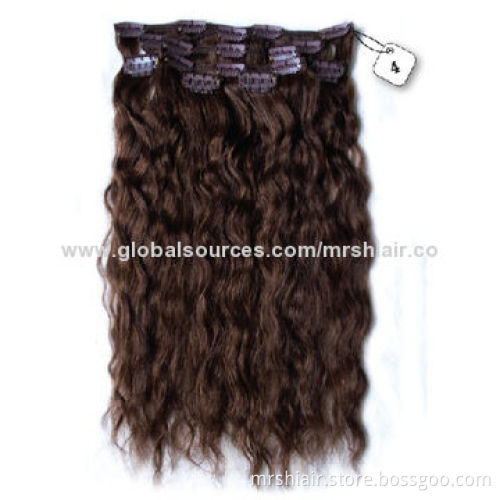 24-inch best quality Peruvian Virgin Clip In Hair